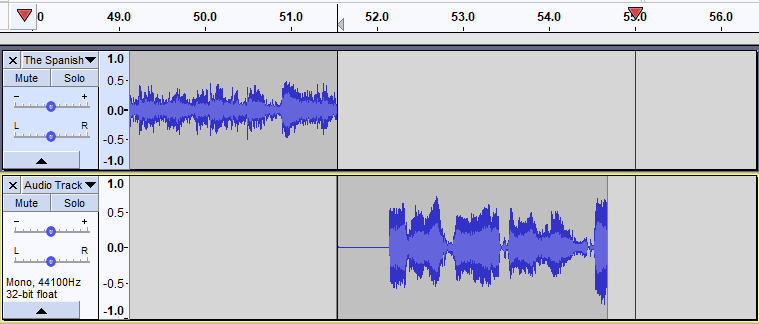 moving tracks in audacity for mac